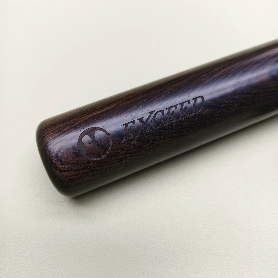 Prolunga per Stecca da Biliardo Exceed, Realizzata a Mano in Legno di Ebano con Paracolpi, Lunghezza: 8 Pollici, Φ:32mm - immagine 3