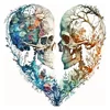 Wooden Puzzle, Heart-shaped Skull, Exploring The Mystery Of Alien Puzzles, Feeling The Charm Of Wood, Experiencing Art Gifts 4