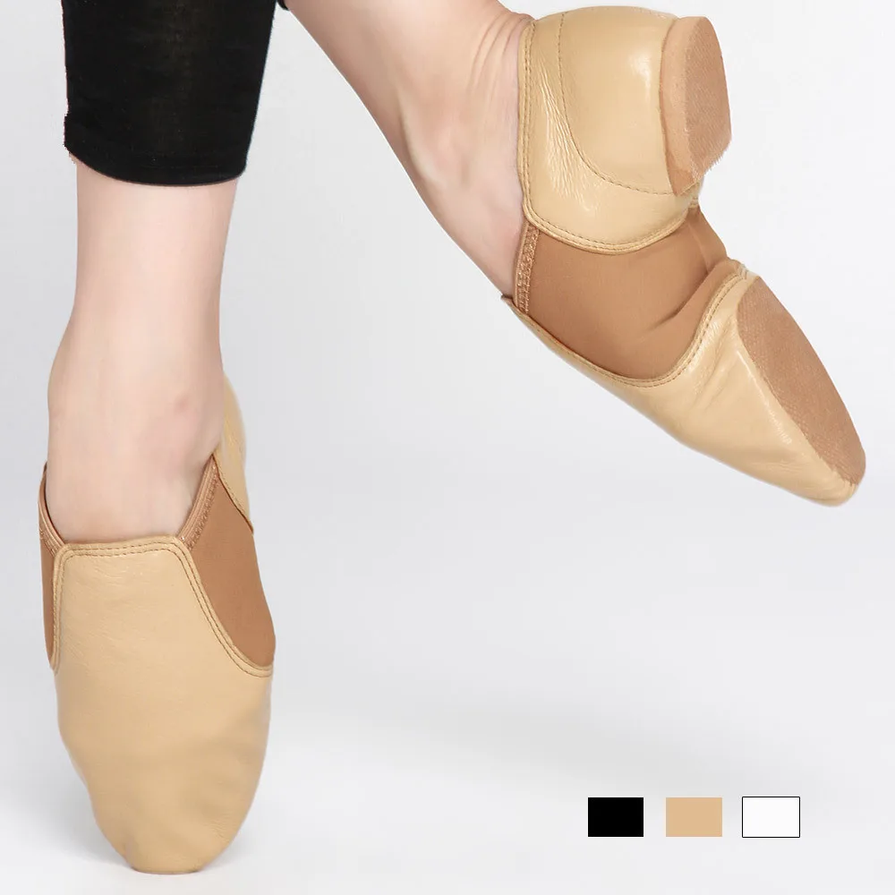 2024 New Slip On Dance Sneakers Dancing Ladies Black Tan Adults Kids Girls Boys Shoe For Women Jazz Shoes