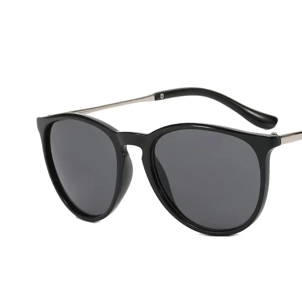 Fashion sunglasses women men metal round cat eye eyewear leisure shopping luxury for party travel
