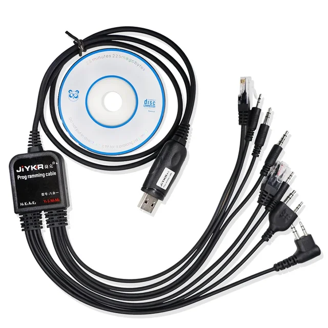 8-in-1 USB Programming Cable for Radios 2