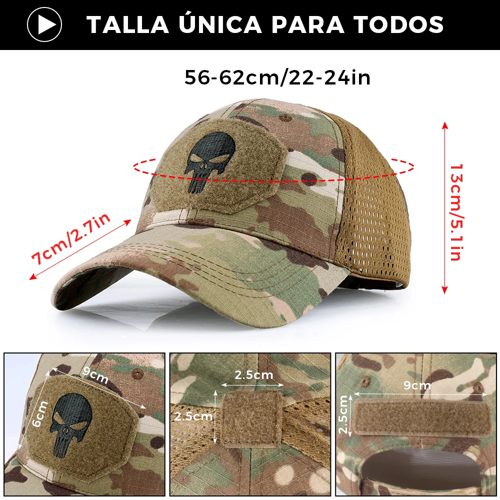 Gorra De Béisbol Xucamty Con Parche Con La Bandera De EE. UU. Para Hombre Y Mujer, Divertida Gorra De Camionero De Camuflaje Bordada Y Ajustable