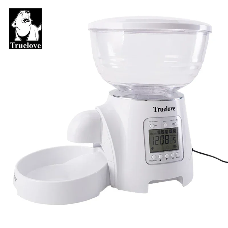 Truelove Pet 5L Automatic Feeder Can be Timed Quantitatively Suitable For Small Cats and Dogs Feeding Pet Supplies