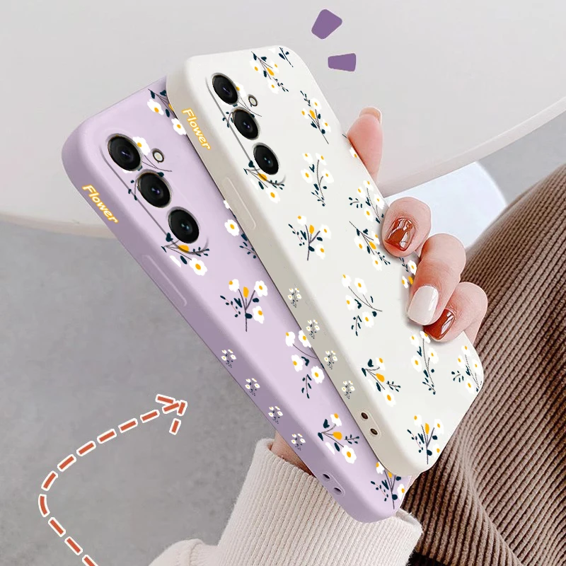 Stunning Flower Silicone Phone Case Cover