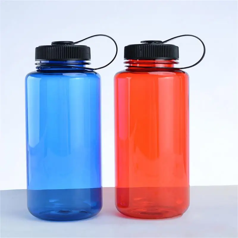 1000ml Portable Sports Wide Mouth Large Capacity Water Bottle Drink Cup Portable Mug Wear Drop-resistant Sports Bottles