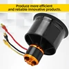 QX-MOTOR 50MM EDF QF2611 Brushless Motor 3300/4000/4600/5000KV CW/CCW 12 Blades Ducted Fan For 3-4S Lipo RC Airplane Model 3