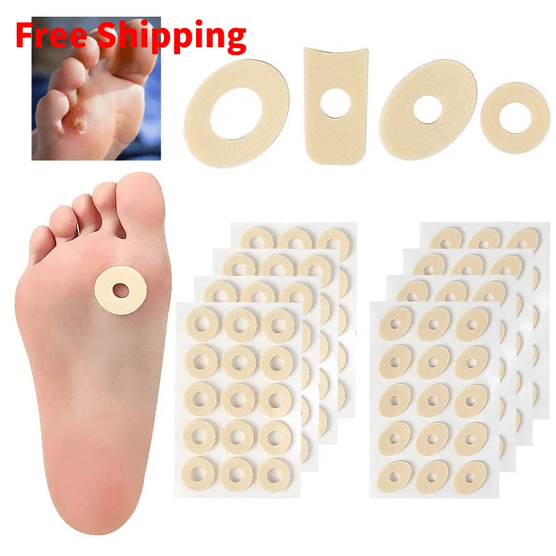 15PCS/Sheet Callus Cushions Shoes Heel Pad Foam Toe Foot Corn Bunion Protectors Pads Cushion Tapes Shoes Sticker 4 Types
