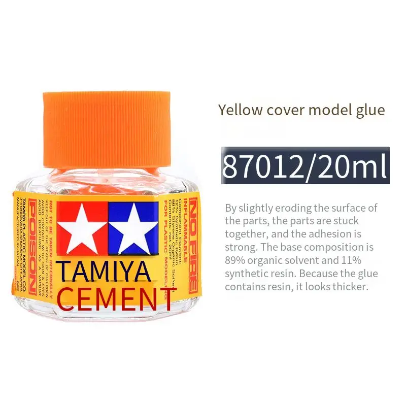 Tamiya – colle de ciment ABS Extra-fine, fixation rapide, pour