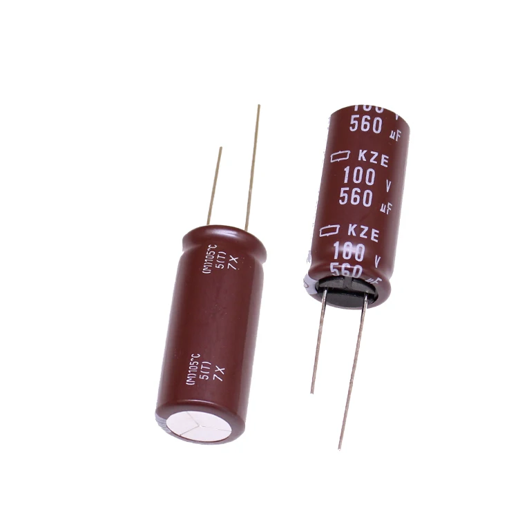 

Aluminum electrolytic capacitor 100v560uf 16*35 black diamond kZE high frequency long life 100V 560uf 16x35