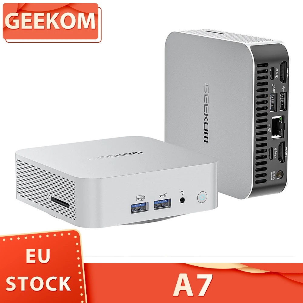 GEEKOM ミニPC A7 Ryzen 9 7940HS 32GB 2TB GEEKOM A7 ミニPC AMD Ryzen R9-7940HS