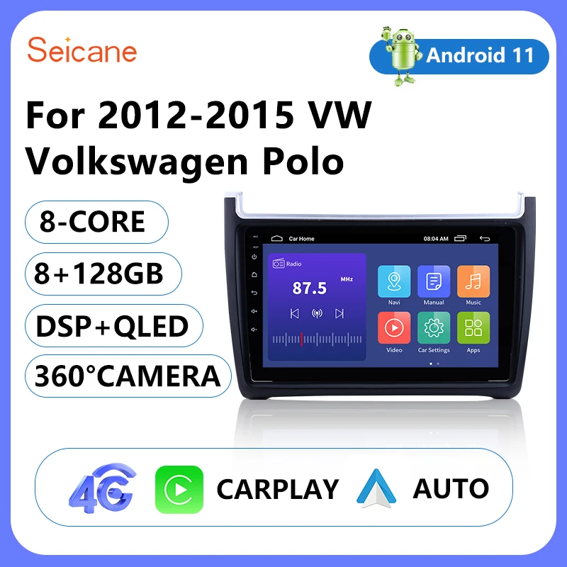 Android Car Radio Multimedia for VW Volkswagen POLO 5 Sedan 2008