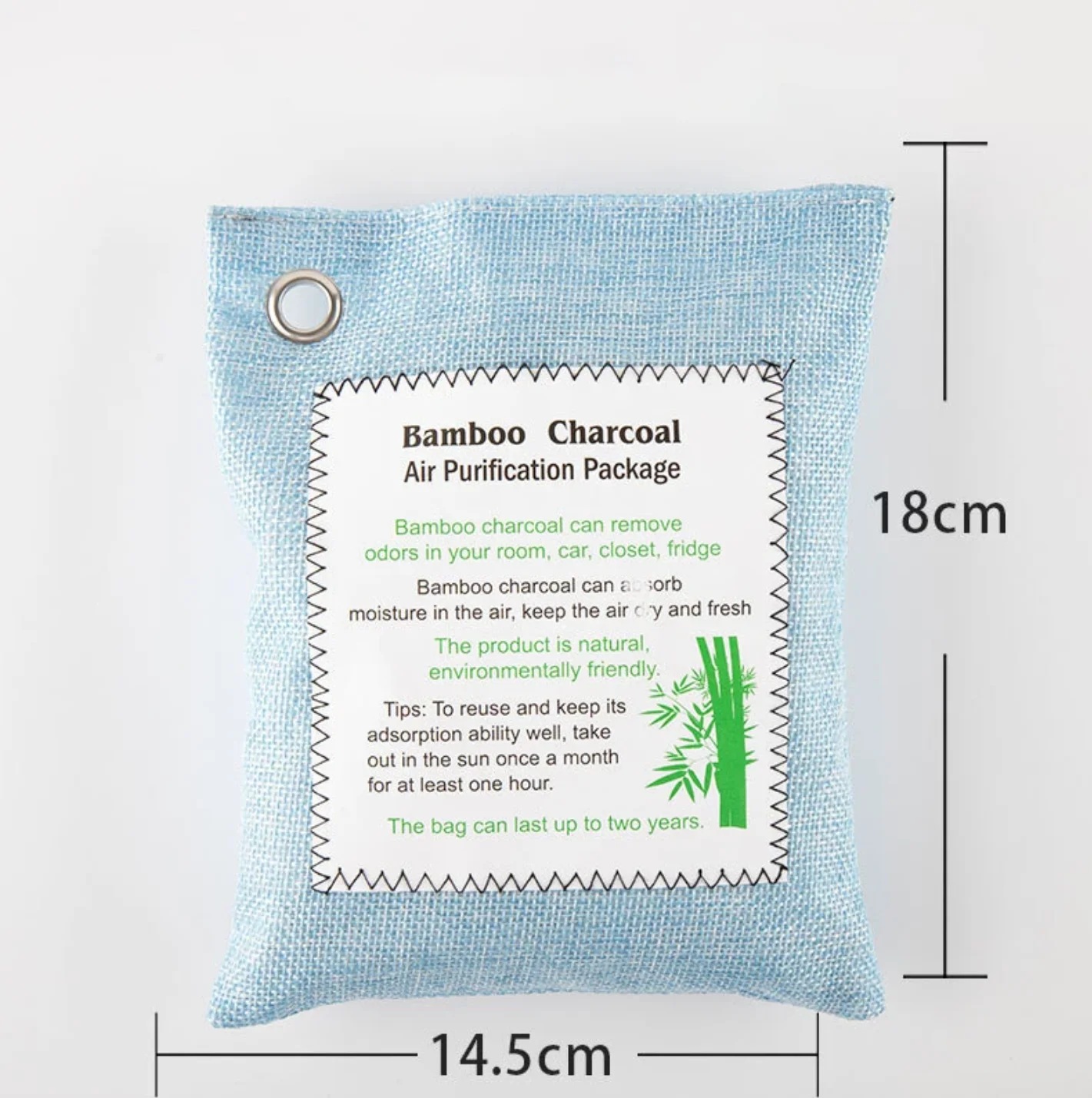 thumbnail image 1 of 1/2/3 Pcs Bamboo Charcoal Bags Odor Absorbe Car Home Remove Formaldehyde Activated Carbon Bag Flavor Removal Air Purifier Carbon, 1 of 5