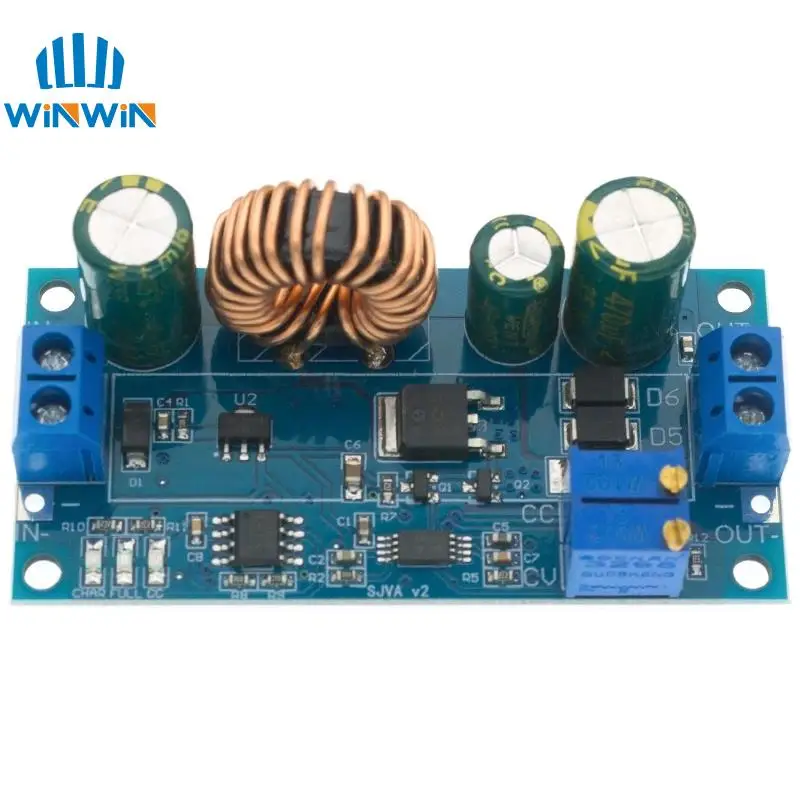 CC CV Adjustable 3A 35W DC 5-30V to DC 0.5-30V Step Up Down Buck Boost Converter Power Supply Module Voltage Regulator XY-SJVA