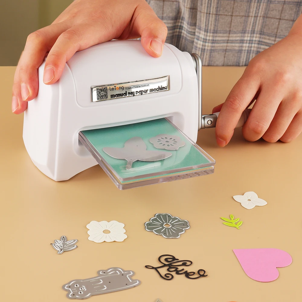 EXCEART 1 Set Die Embossing Machine Crafting Scrapbook Punches Paper Die  Cutter Machine Die Cut Sticker Machine Scrapbooking Die Machine Manual Die