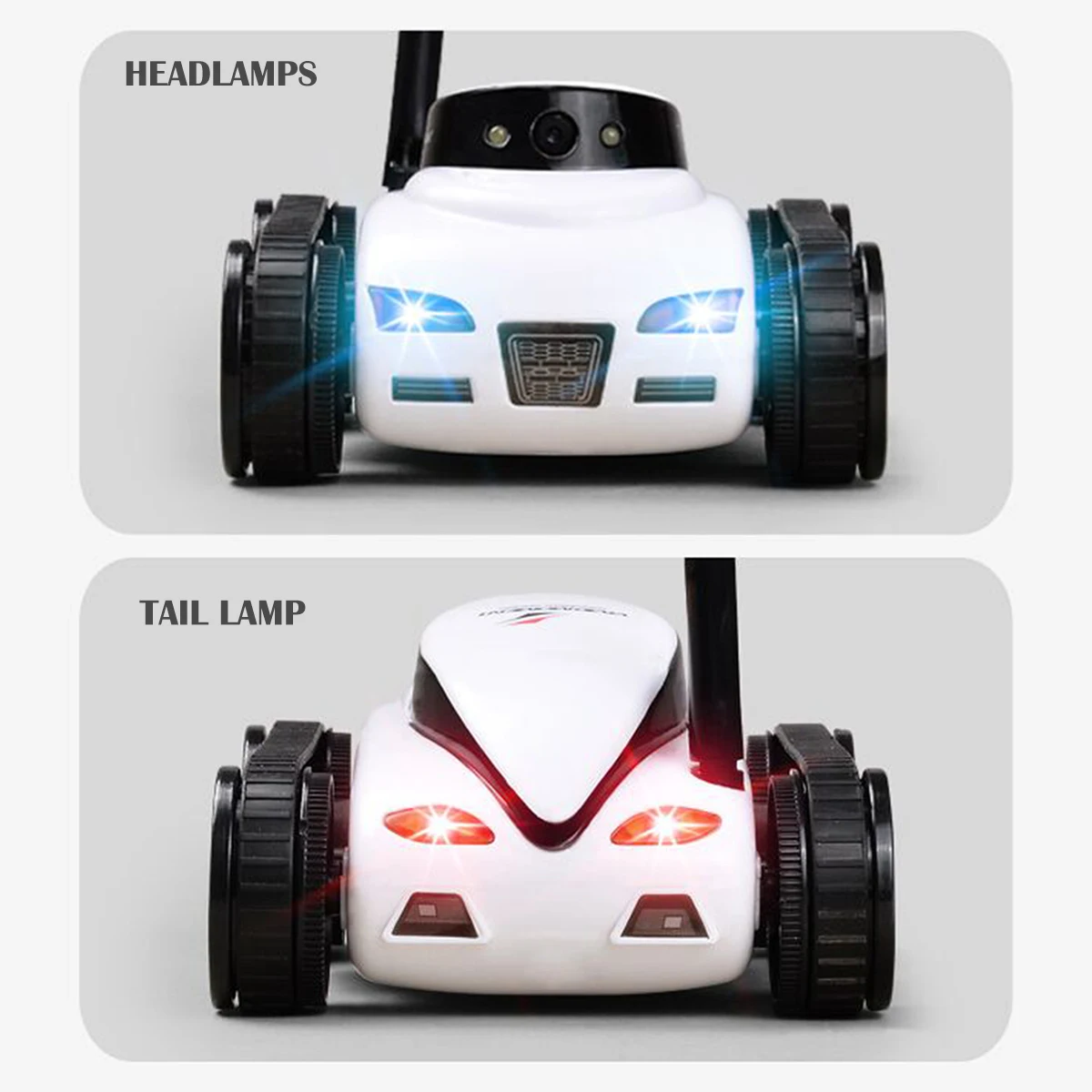 Remote Control Tank Car App Controlled Wireless Spy Tank Transmission HD Camera Vision Toys Explore Move Motion Gifts