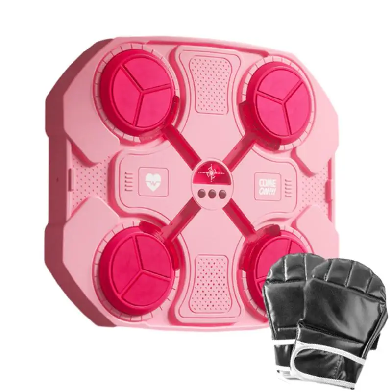 

Music Boxing Machine Music Punching Machine With Boxing Gloves Punching Target Fitness Equipment Electronic Rhythm Wall Trainer