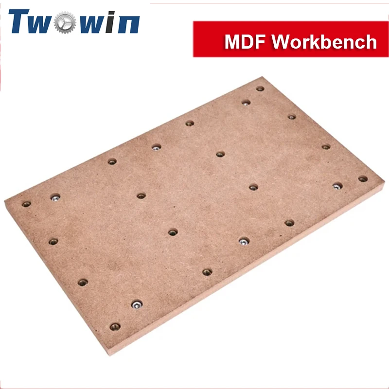 

CNC MDF Spoilboard Workbench Protection Board For CNC 3018 Router,CNC Accessories 30*18 *1.2cm (11-4/5''* 7''* 1/2'')