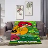 Game A-Angry-S Cartoon B-Birds Funny skicomfort warm Soft Baby blanket suitable Home Blanket for Home Office Daily Use Cover 3