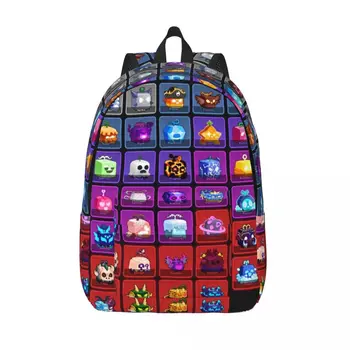 B-Blox Game Fruits Backpack Men Women Cool Student Business Daypack Mythical Cartoon Anime Laptop Computer Shoulder Bag Sports 1