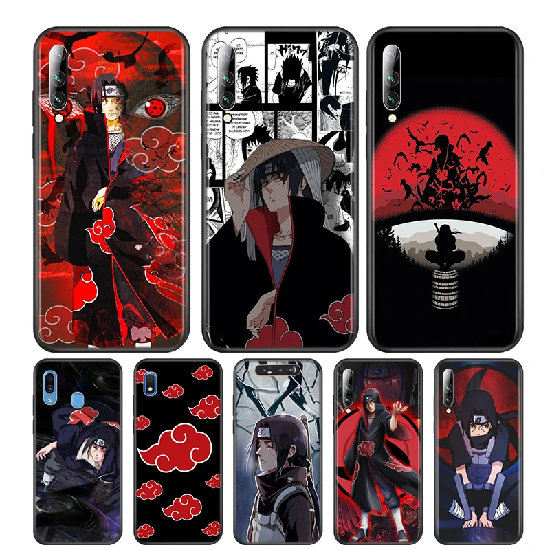 Naruto Itachi Skunk For Samsung Galaxy A90 A80 A70 A60 A50 A40 A30 A30S A20S A20E A10 A10E A10S S8 S7 S6 Edge Soft Phone Case kawaii samsung cases