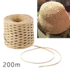200/400M Raffia Paper Ribbon DIY Craft Raffia Straw Yarn for Knitting Crocheting Paper Threads Gift Packing Ribbon Wedding Decor 5