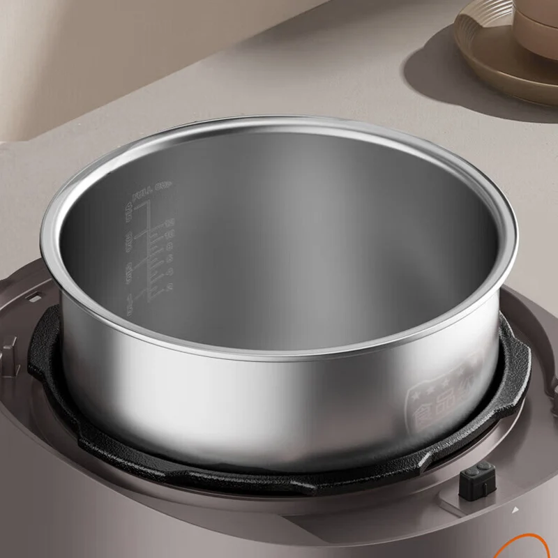 Joyoung B771 Electric Pressure Cooker Non-Stick Rice Cooker With 2 Liners 6L Stainless Steel Stew Pot For Home Kitchen 70KPa