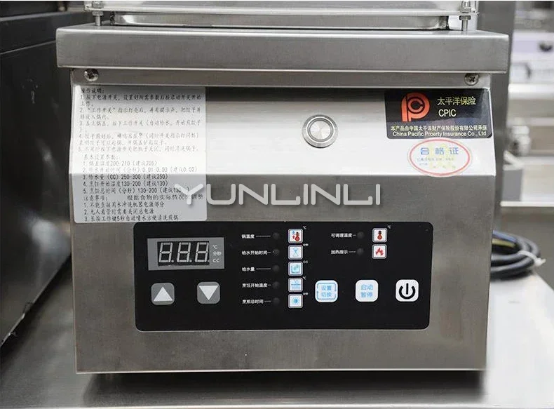 New Commercial Fried Dumpling Machine Multifunctional Electric Frying Pan Full-automatic Steak/Dumpling Frying Machine PT-06