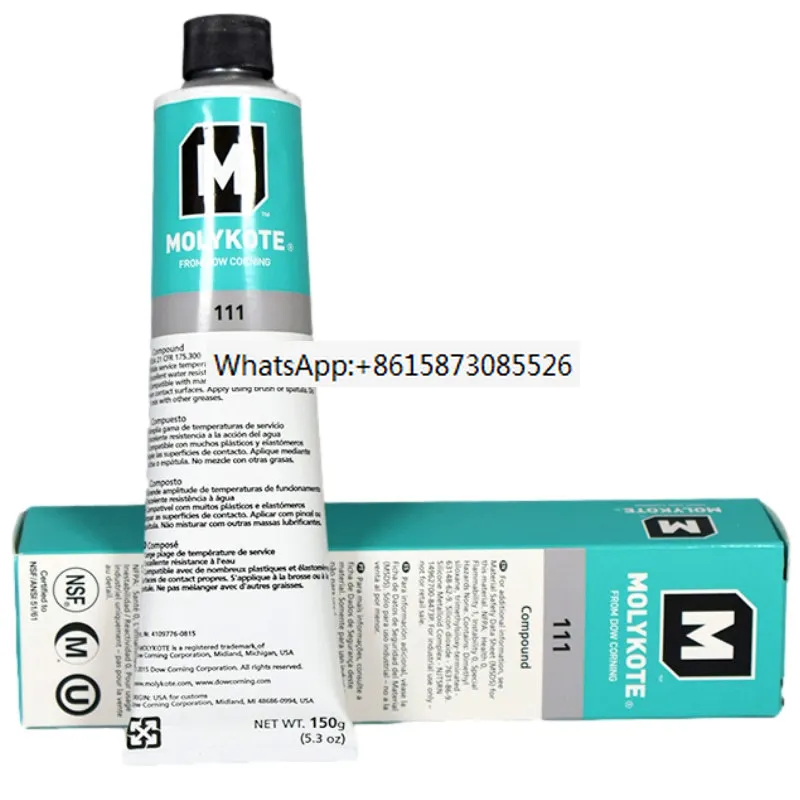 Dc111 Sigillante Grasso Siliconico Molykote 111 Lubrificante Sigillante Composto 150G