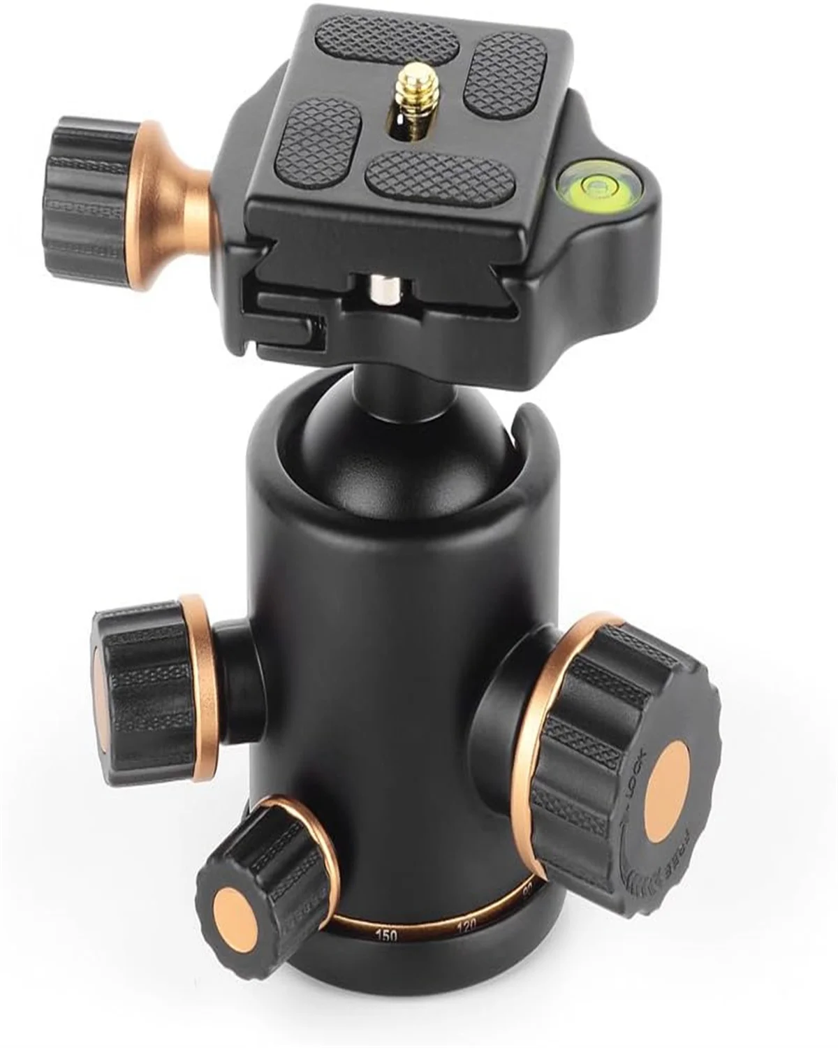 Pergear TH3 Pro DSLR Camera Tripod Ball Head 8KG/17.6lbs Loading Capacity 360 Degree Swivel Metal Build Quality Fine Tuning