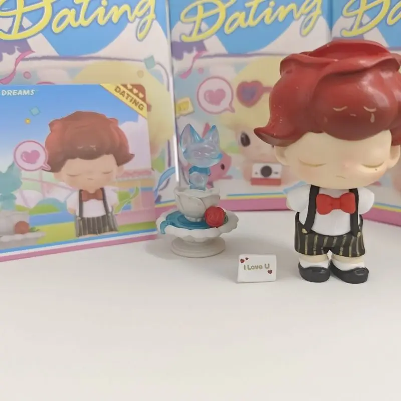 High Quality National Version Of Pop Mart Dimoo Dating Day Series Fashion Play Hand-Done Blind Box Toys Creative Model Doll Gift