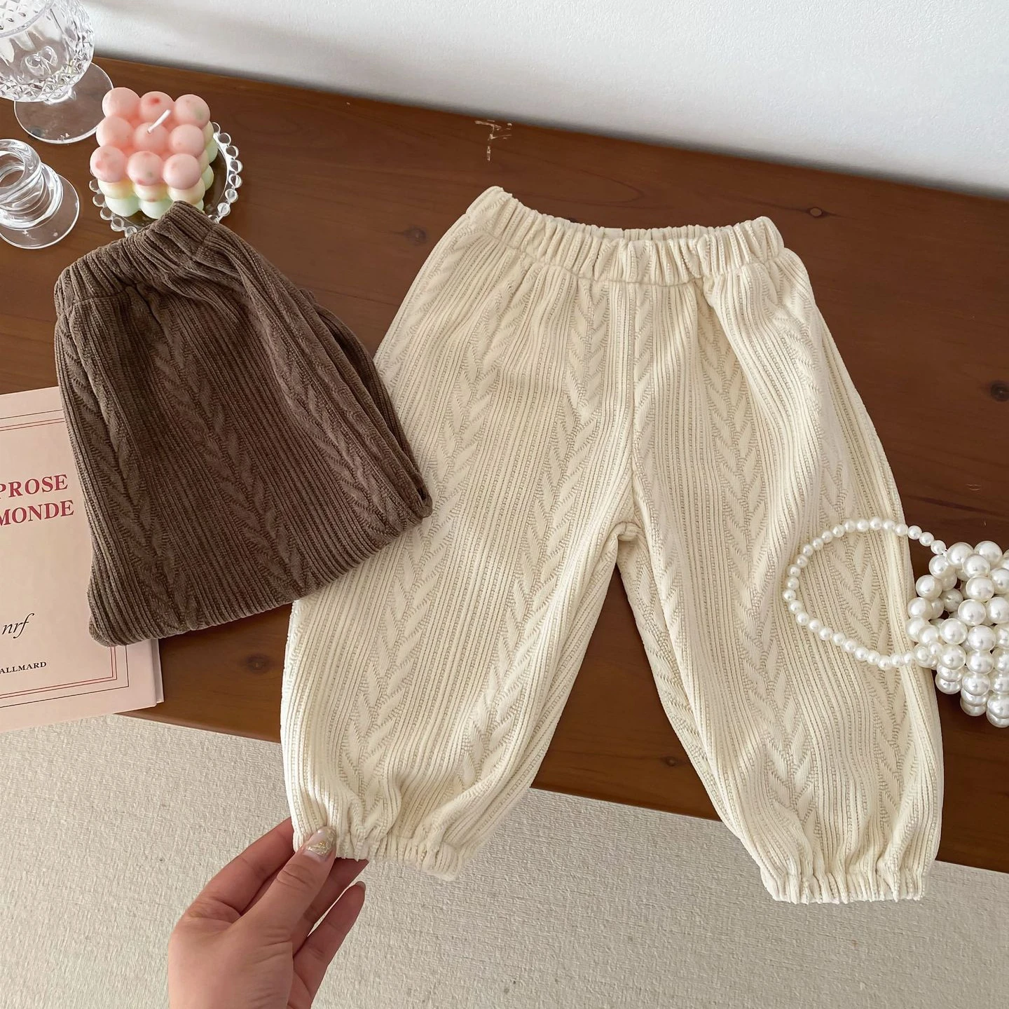 Girls' Trousers Autumn Spring Baby Clothing Outdoor Anti-mosquito Thin Lantern Pants for Babies Kids