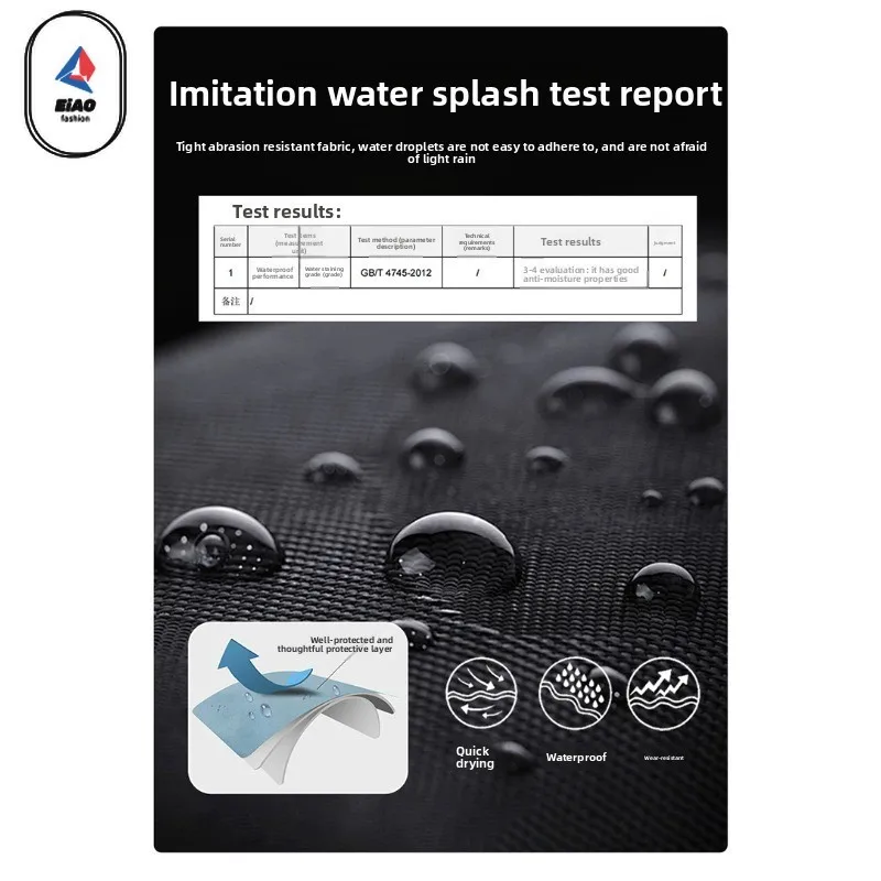 EIAO ​Men Softshell Hiking Pants Spring Summer Waterproof Mountain Style Outdoor Fishing Windproof Anti-Wrinkle Casual Trousers​