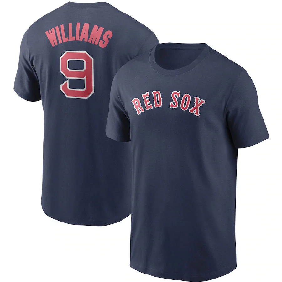 Summer HOT SALE Baseball Jersey Boston Red Sox Name and Number Pure Cotton Men's T-shirt Unisex Harajuku Y2K Men Clothing