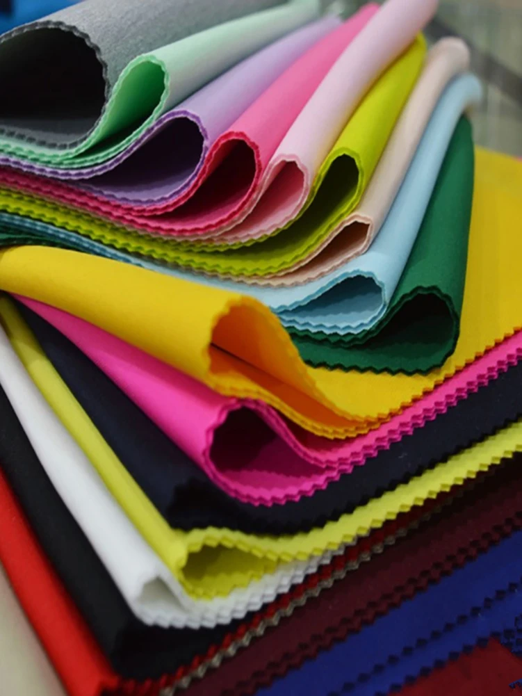 Scuba-Strickstoff, gestrickt, dehnbar, Luftschicht-Spandex zum Nähen, Bekleidungsdesign, Jacken, Sweatshirts, Anzüge pro Meter – Detail 5