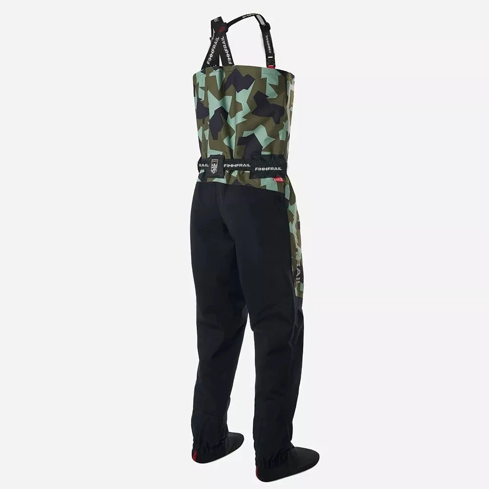 HARD-TEX TEX&reg; Waterproof Fly Fishing Chest Waders Stocking Foot River Hunting ATV Kayak Men's Wader Pants