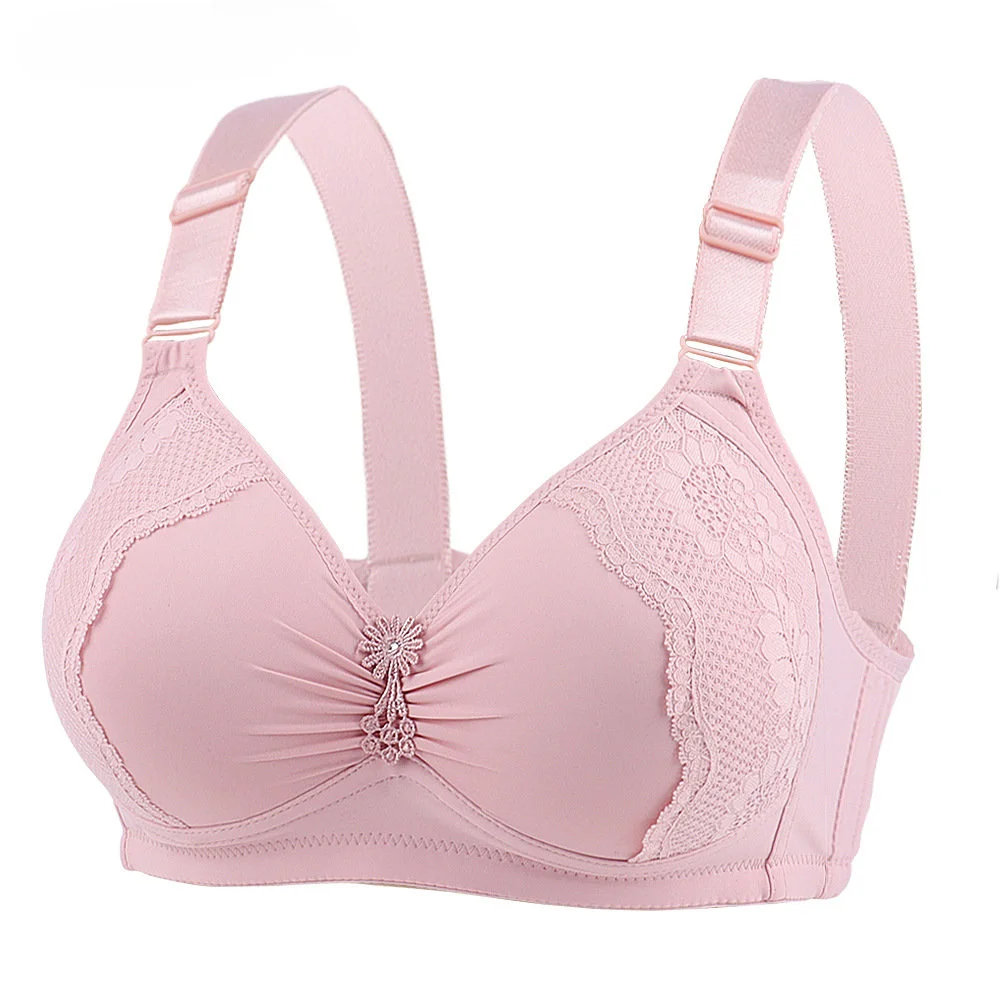 

MOONBIFFY Sexy Lingerie Bras 42-48 B C Cup Push up Brassiere Mommy Girls Seamless Bralette Underwear Female Lingerie Underwear