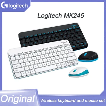 Logitech Mk245 Nano Wireless Keyboard And Mouse Combo For Laptop Desktop Home Office Using