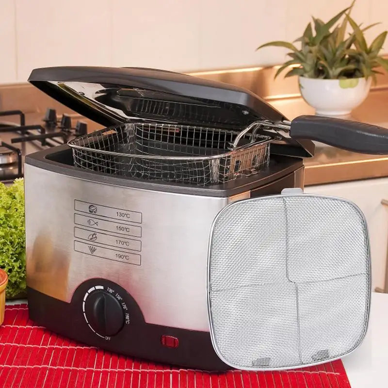 

Splatter Shield For AG301 Stainless Steel Fine Mesh Splatter Screen Use On Boiling Pots Frying Pans Classic Splatter Screens