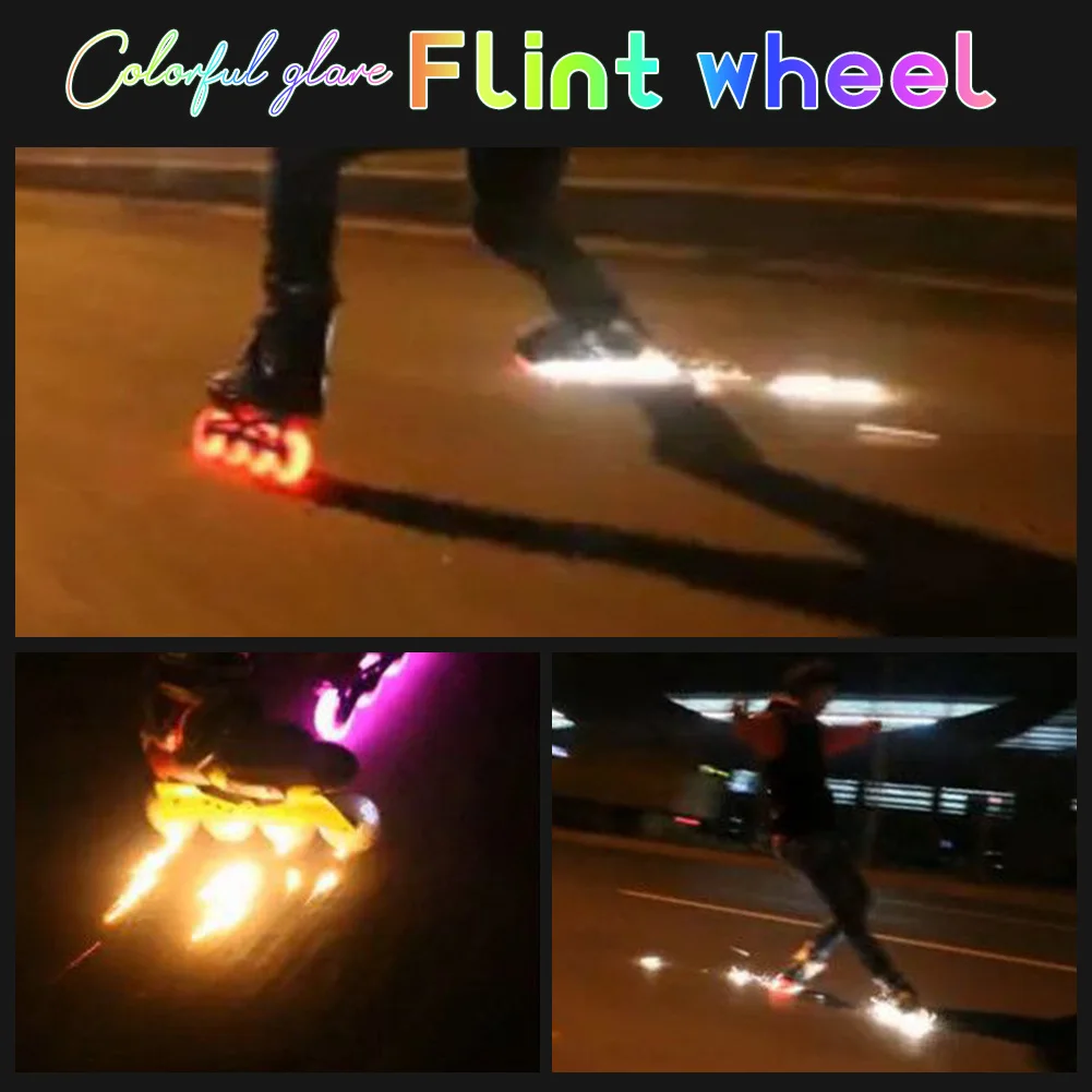 RollerSkatingWheelWithColorfulLightHighBrightnessInlineSkate