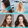 Professional Salon Hairdressing Comb Scalp MassageCombs Wet Curly Detangle Hair Brush for Barber Styling Tools 5
