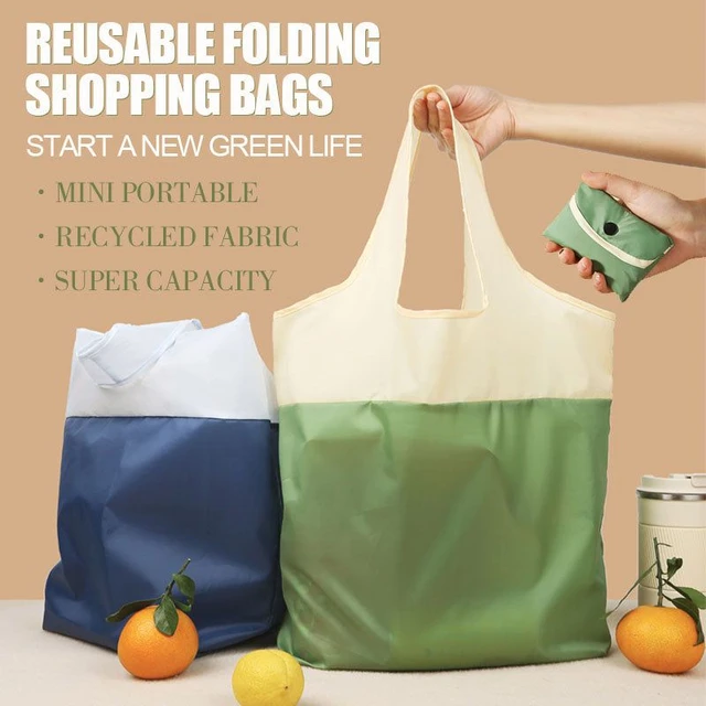 Mini Recycled Reusable Grocery Bags