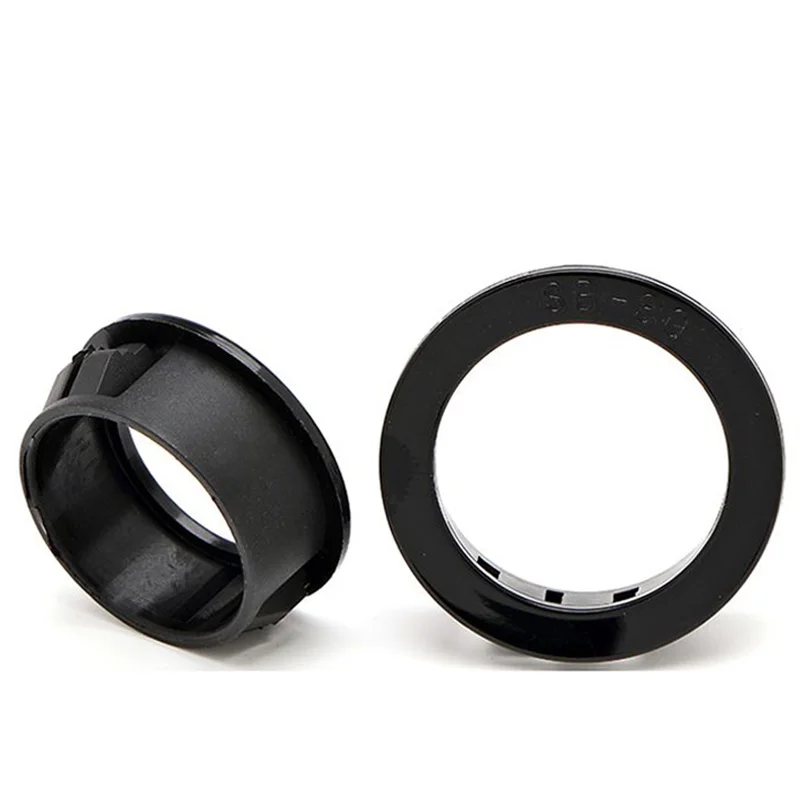 1/4/10pcs 8-50mm Black Plastic Cable Hole Cover SB Series Round Wire Tidy Grommet Pipe Hole Plug Cover 8 10 11 12 13 14 15~50mm
