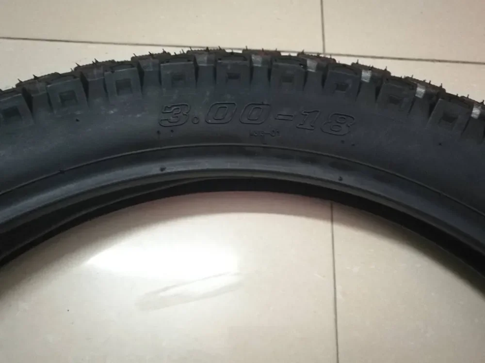 3.00-18 Rear Motorcycle Wheel Rim Tire Tyre With Inner Tube