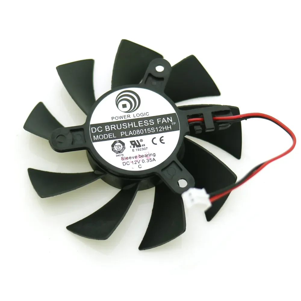 2-контактный охлаждающий вентилятор для видеокарты XFX HD5670 HD6770 HD6750