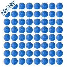 

25Pcs Colorful Refill Balls Golf EVA Foam Soft Apollo Balls Bullet for Nerf Rival Zeus Apollo Refill Toys Xmas Gift for Kids