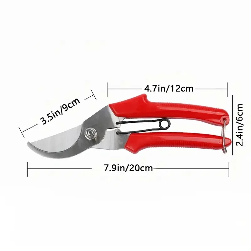 Stainless Steel Garden Pruning Shears Plant Tree Trimming Scissors Gardening Pruner Tools