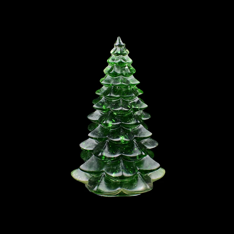 1PC Natural Crystal Stone Gravel Resin Christmas Tree Handmade Lucky Tree Home Decoration Gift 18 Se0857325370f4feb9efd11fa066106f7s