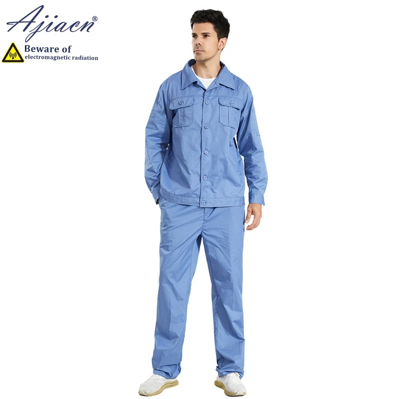 Anti-radiation men's work clothes suits Electric welding, argon arc welding Electromagnetic radiation shielding women's clothing