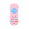 Baby Silicone Remote Control Toys Teether Baby Anti Teething Stick Bite Happy Cartoon Pacifier Bite Toys 4