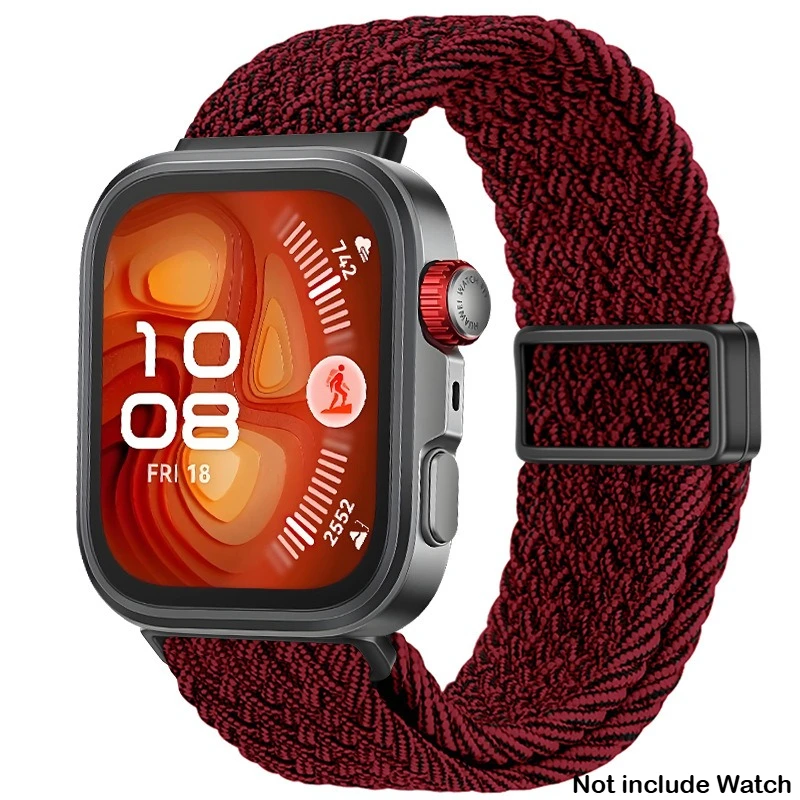 Magnetic Nylon Loop Strap - Elastic Braided Watchband Bracelet